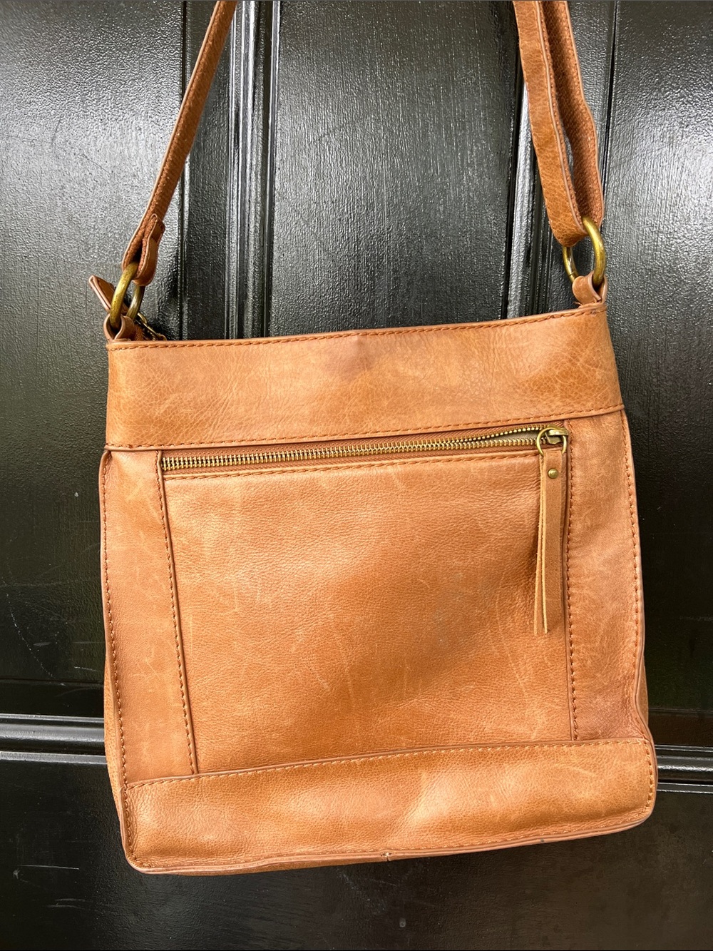 Lucky Brand leather crossbody purse - Picture 7 of 17